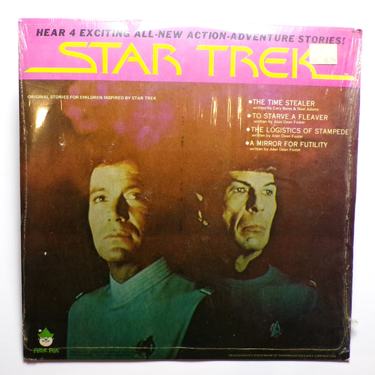 Sealed 1979 Peter Pan Star Trek Action-Adventure Stories Vinyl Album