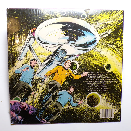 Sealed 1979 Peter Pan Star Trek Action-Adventure Stories Vinyl Album