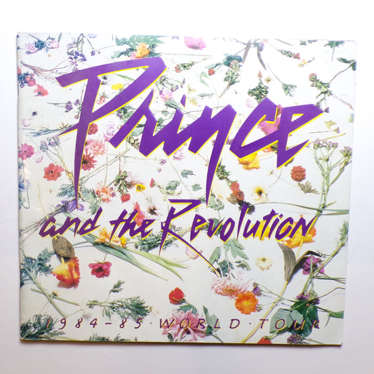 Vintage 1984 Prince and the Revolution Purple Rain World Tour Program Mint