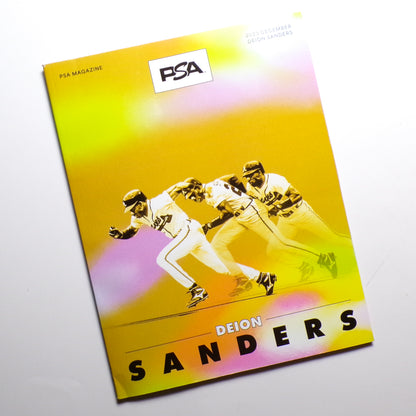 2023 PSA Magazine Deion Sanders Primetime Baseball Variant #/500 Mint