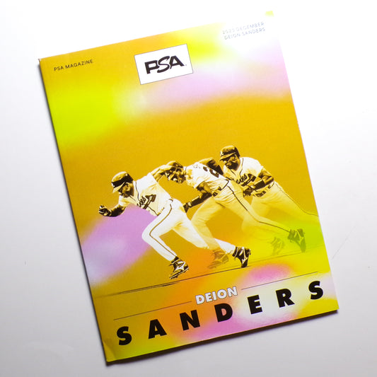 2023 PSA Magazine Deion Sanders Primetime Baseball Variant #/500 Mint