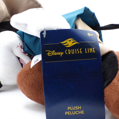 Disney Parks Cruise Line DCL Treasure Inaugural Sailing Minnie Mouse Plush NWT