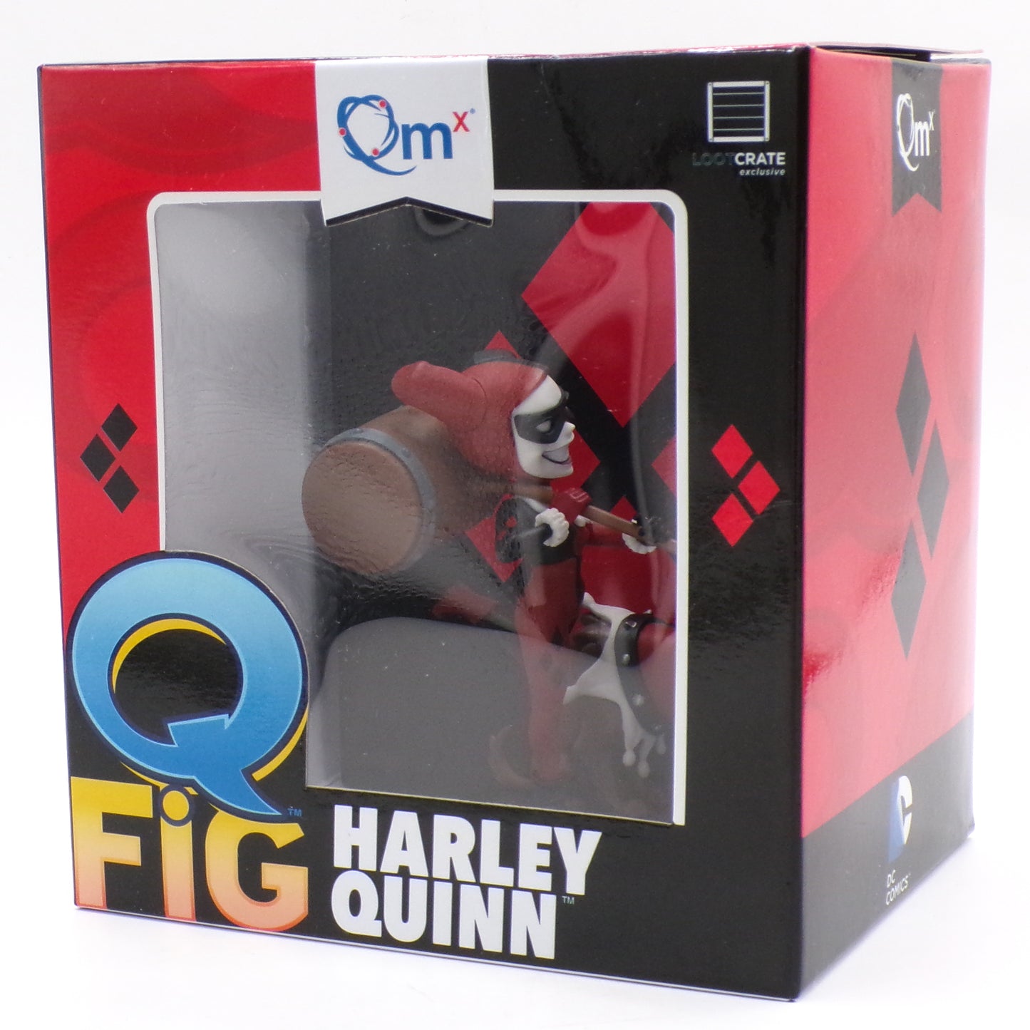 Harley Quinn Q Fig 'Hi Puddin! Miss Me?' Loot Crate Exclusive Suicide Squad NIB