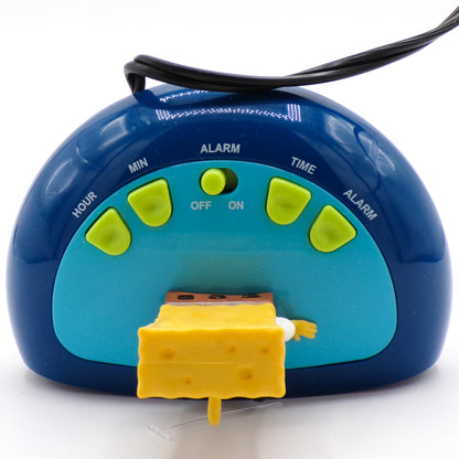 Vintage 2004 Spongebob Squarepants LED Digital Alarm Clock Tested