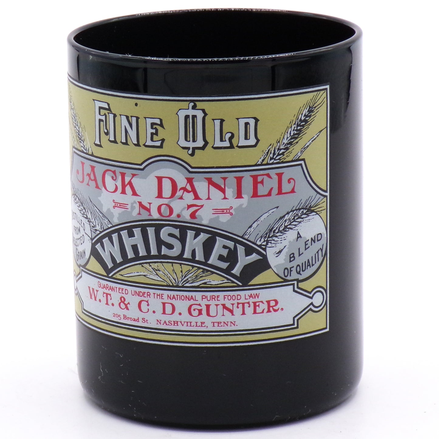 Handcrafted 2002 Legends of Jack Daniel No. 7 Fine Old Whiskey Collectible Shot Glass