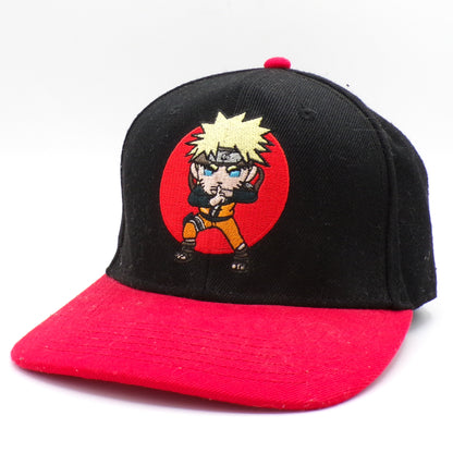 Vintage 2006 Naruto Shippuden Black/Red Tokidoki Snapback Hat New