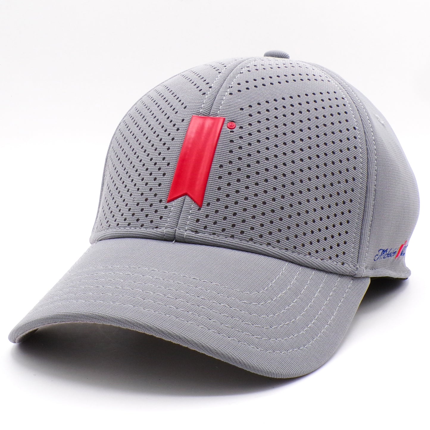 Breathable Grey Michelob Ultra Stretch Fit Adult Golf Hat