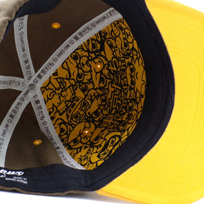 Tokyo-Dachi Anime Viking Embroidered Zephyr Snapback Hat NWT