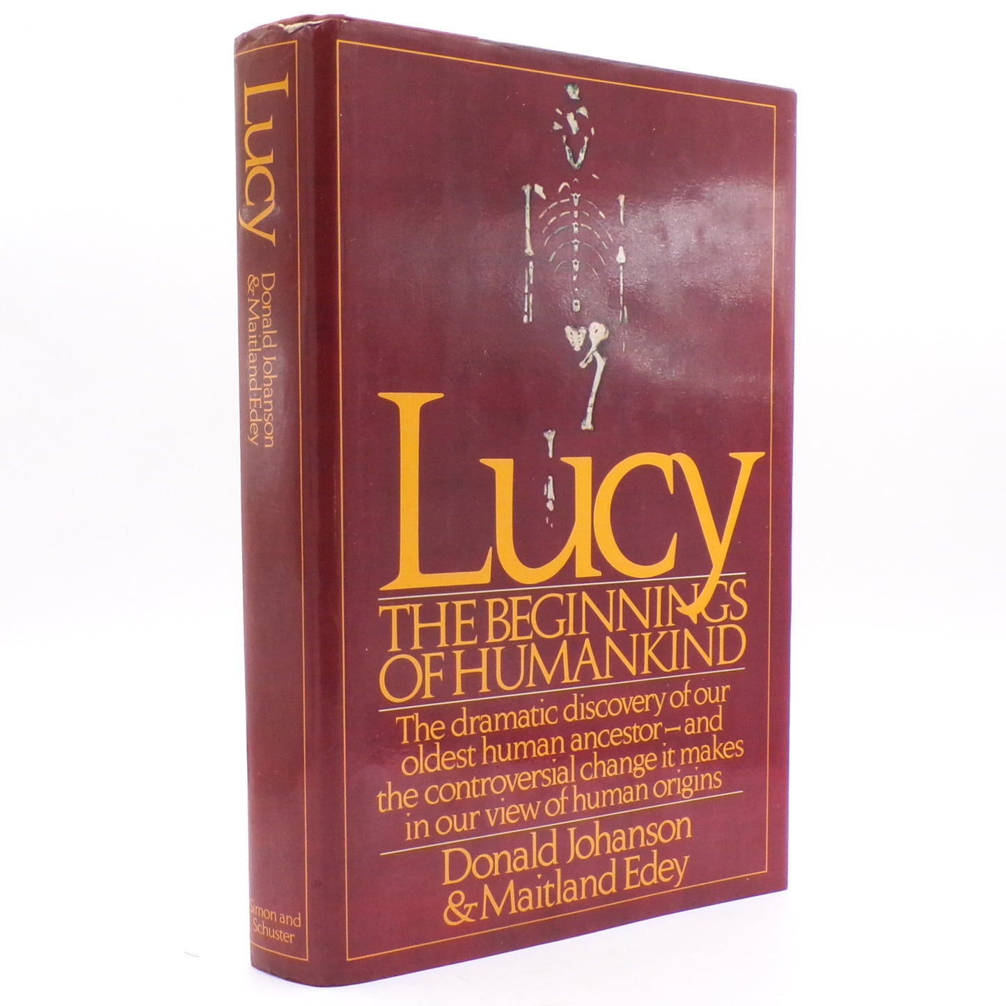 1981 Lucy The Beginnings of Humankind 1st Print/Edition HC/DJ Mint