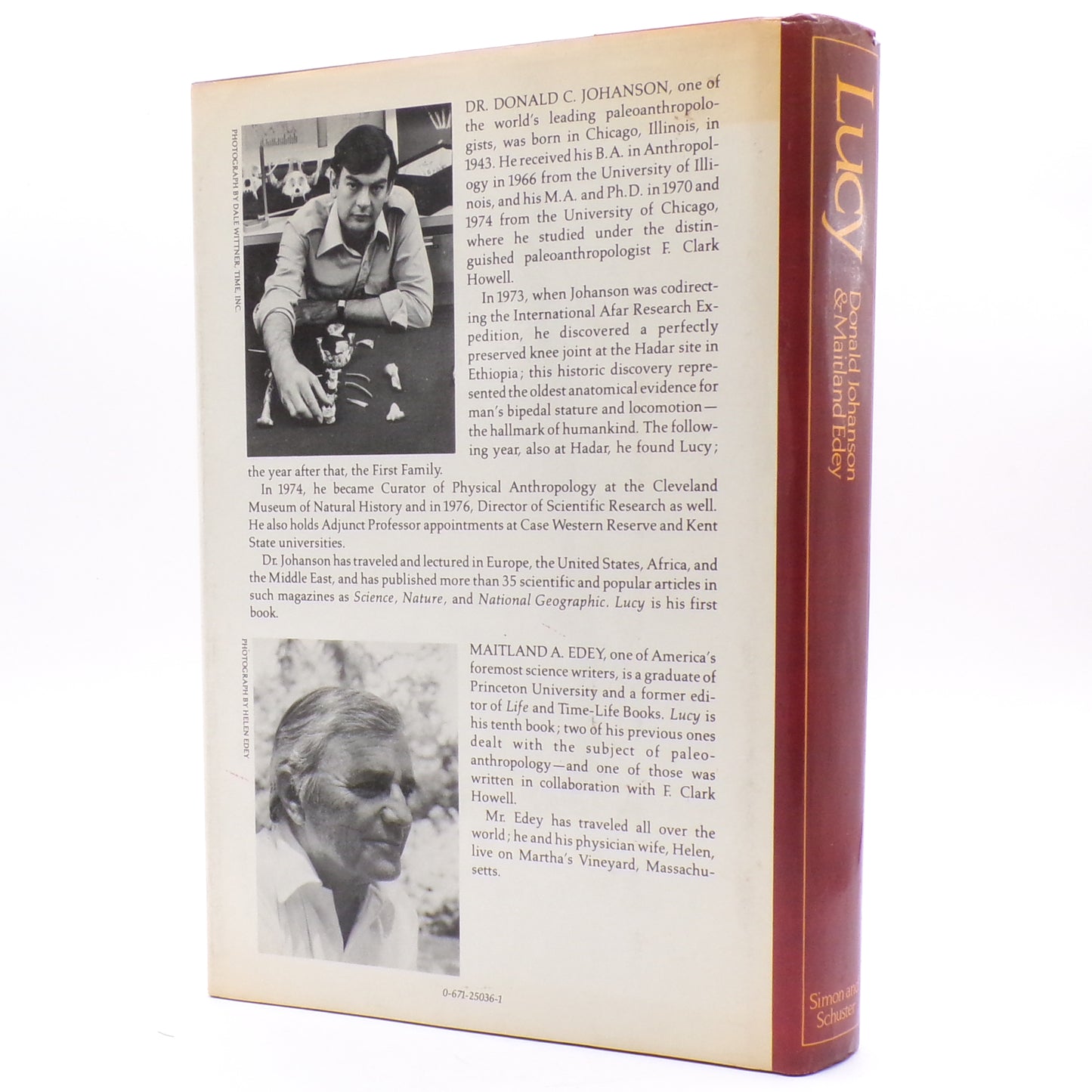 1981 Lucy The Beginnings of Humankind 1st Print/Edition HC/DJ Mint