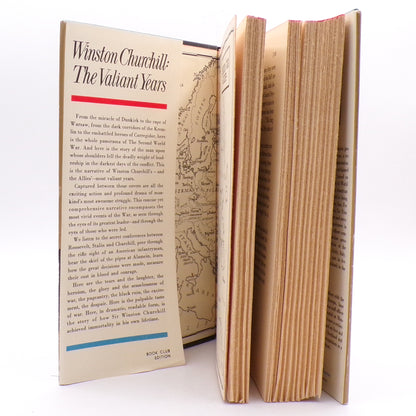 1962 Winston Churchill The Valiant Years BC Edition Hardcover w/DJ Mint