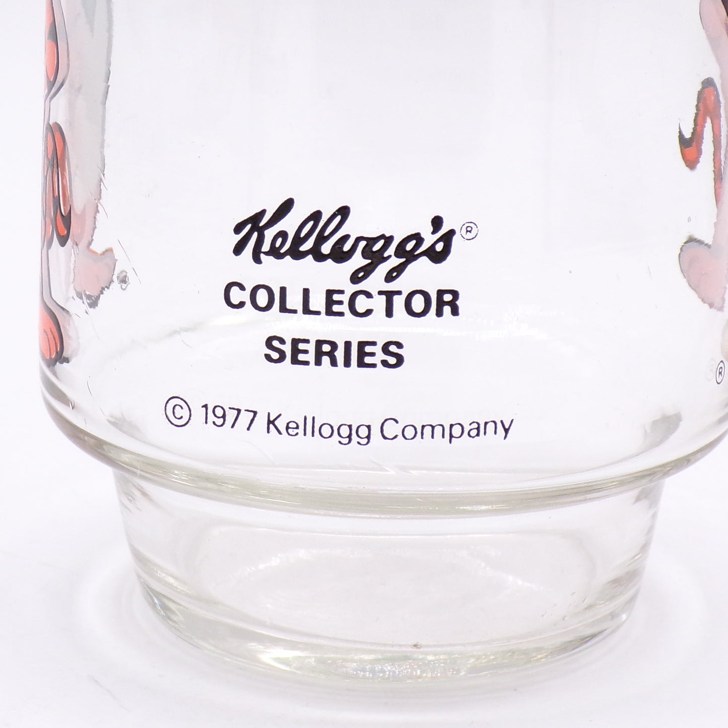 Vintage 1977 Kellogg's Collector Series Tony the Tiger Jr. Drinking Glass