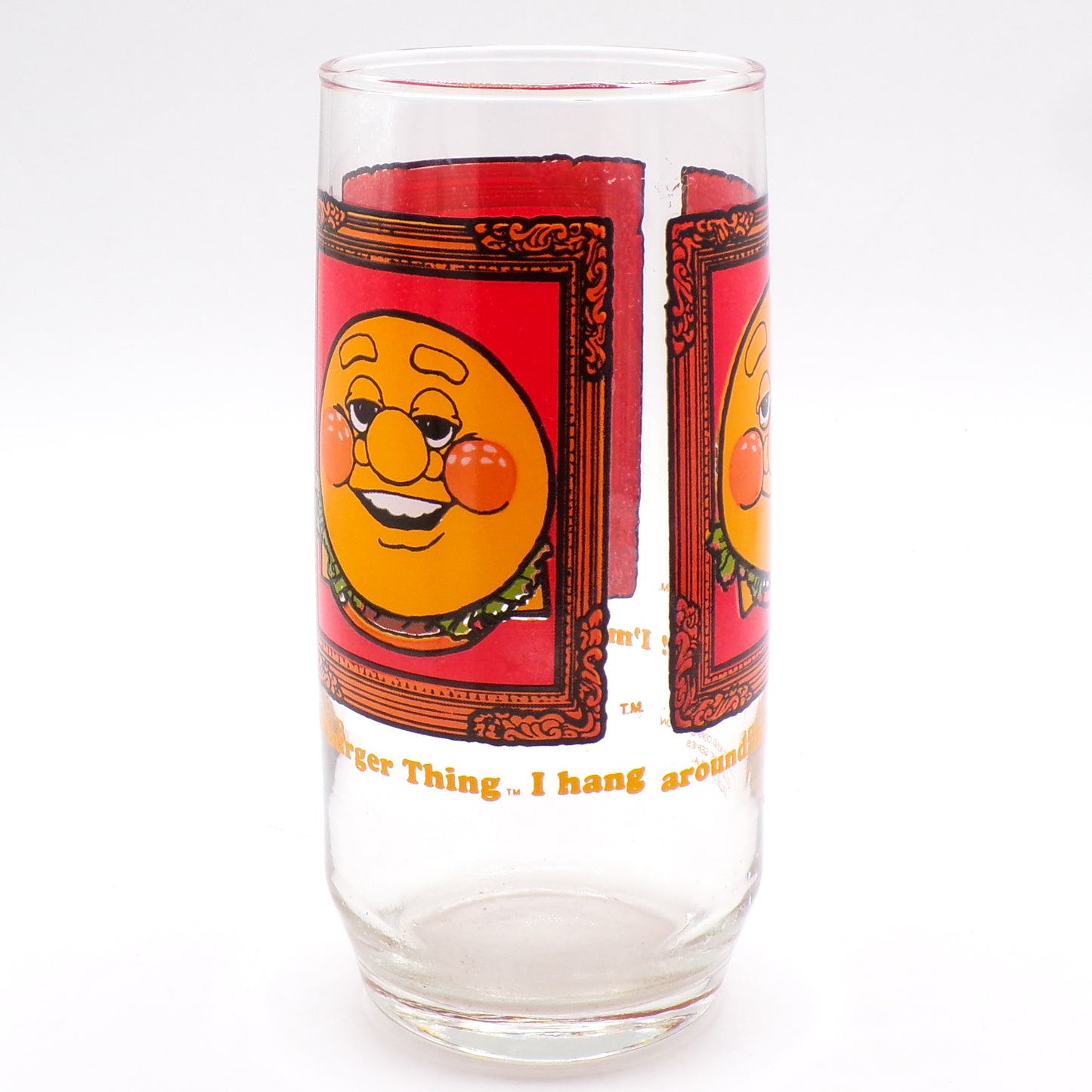 Vintage 1979 Burger King Burger Thing Collectors' Series Drinking Glass