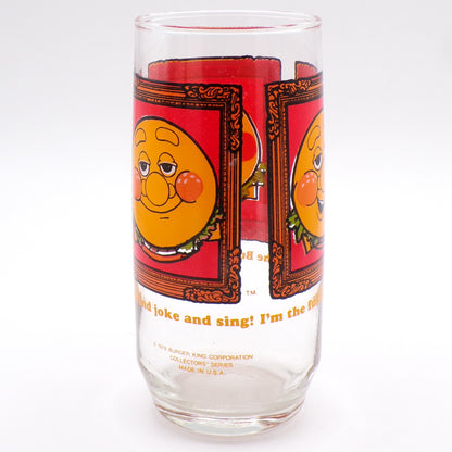 Vintage 1979 Burger King Burger Thing Collectors' Series Drinking Glass