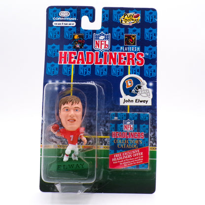 1996 John Elway Denver Broncos Corinthian NFL Headliners Figure NIB