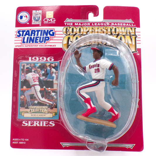 1996 Edition Rod Carew Starting Lineup Cooperstown Collection Figure NIB