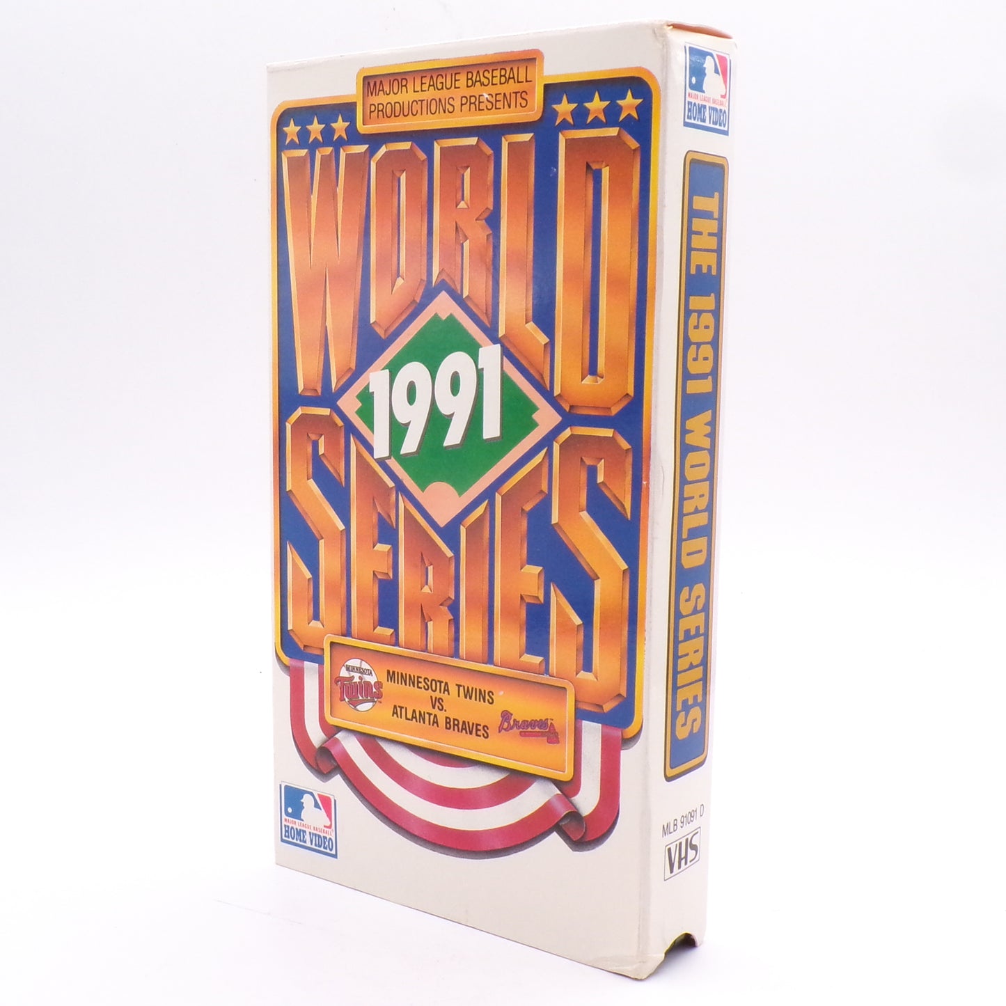 1991 World Series Highlights MN Twins vs Atlanta Braves VHS Home Video