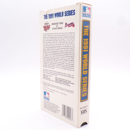 1991 World Series Highlights MN Twins vs Atlanta Braves VHS Home Video