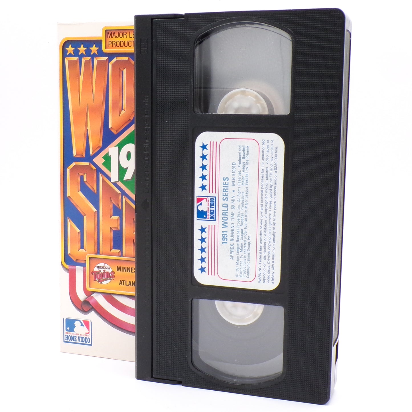 1991 World Series Highlights MN Twins vs Atlanta Braves VHS Home Video
