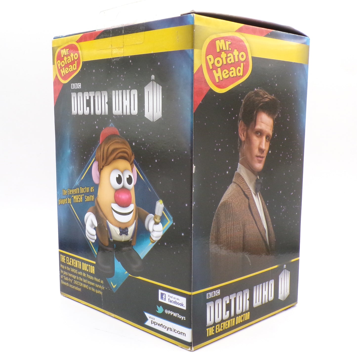 2012 Doctor Who Mr. Potato Head Playskool The Eleventh Doctor NIB