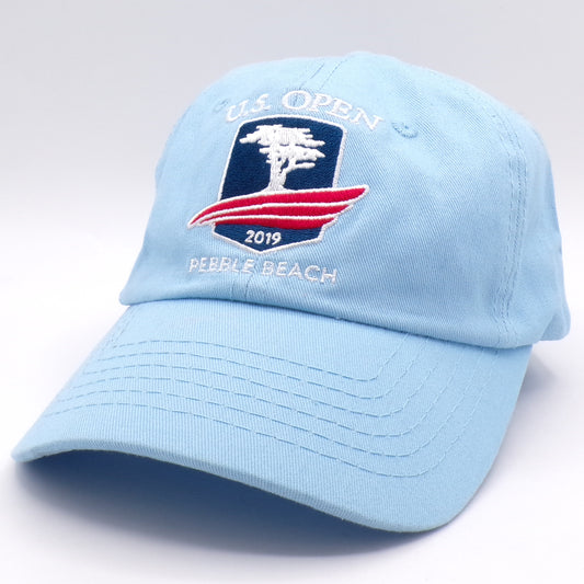 2019 USGA Member U.S. Open Pebble Beach Lt Blue Adjustable Hat