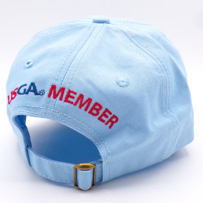 2019 USGA Member U.S. Open Pebble Beach Lt Blue Adjustable Hat