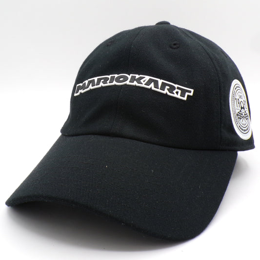 Official Nintendo Seal Mariokart Since 1992 Patch Black Hat w/Graphic Interior