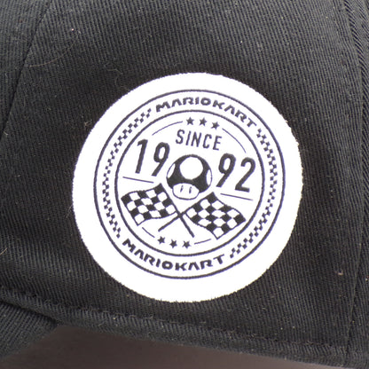 Official Nintendo Seal Mariokart Since 1992 Patch Black Hat w/Graphic Interior