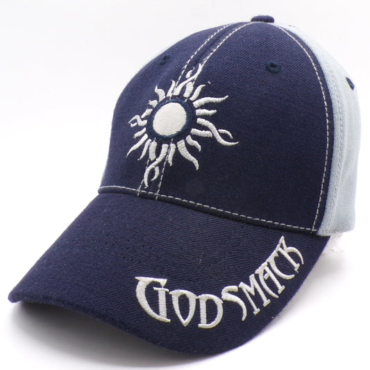 Vintage Godsmack Star Logo Embroidered Fitted L/XL Bio-Domes Headgear Hat New