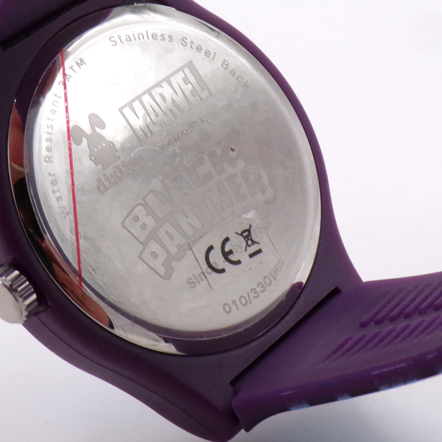 Purple Disliz Black Panther Marvel Numbered #10/330 Pieces Designer Watch New