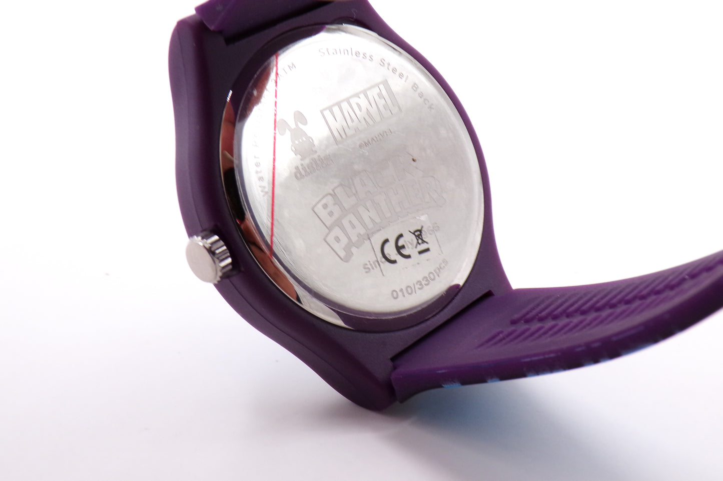 Purple Disliz Black Panther Marvel Numbered #10/330 Pieces Designer Watch New