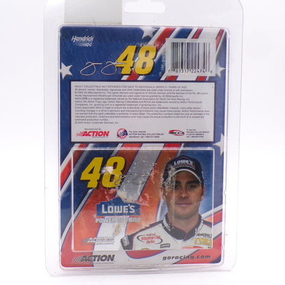 Numbered 2003 Jimmy Johnson #48 Lowe's Sponge Bob 1:64 Scale Stock Car NIB