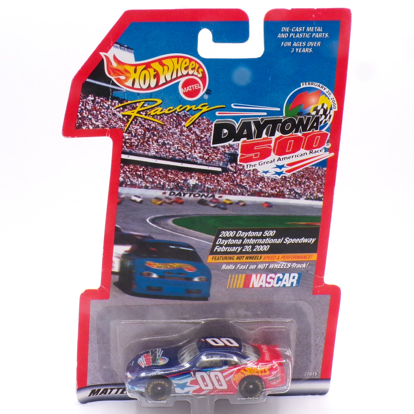 Hot Wheels Racing 2000 NASCAR Daytona 500 Promo Car Pontiac Grand Prix NIB