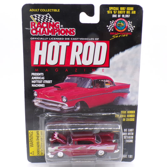 Racing Champions Hot Rod Magazine 1957 Chevy Bel Air Special 1997 Edition NIB