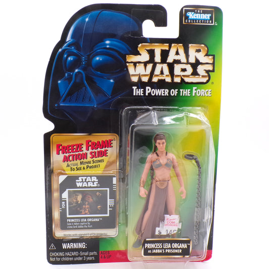 1997 Kenner Star Wars Princess Leia Organa Jabba Slave Girl w/Freeze Frame NIB