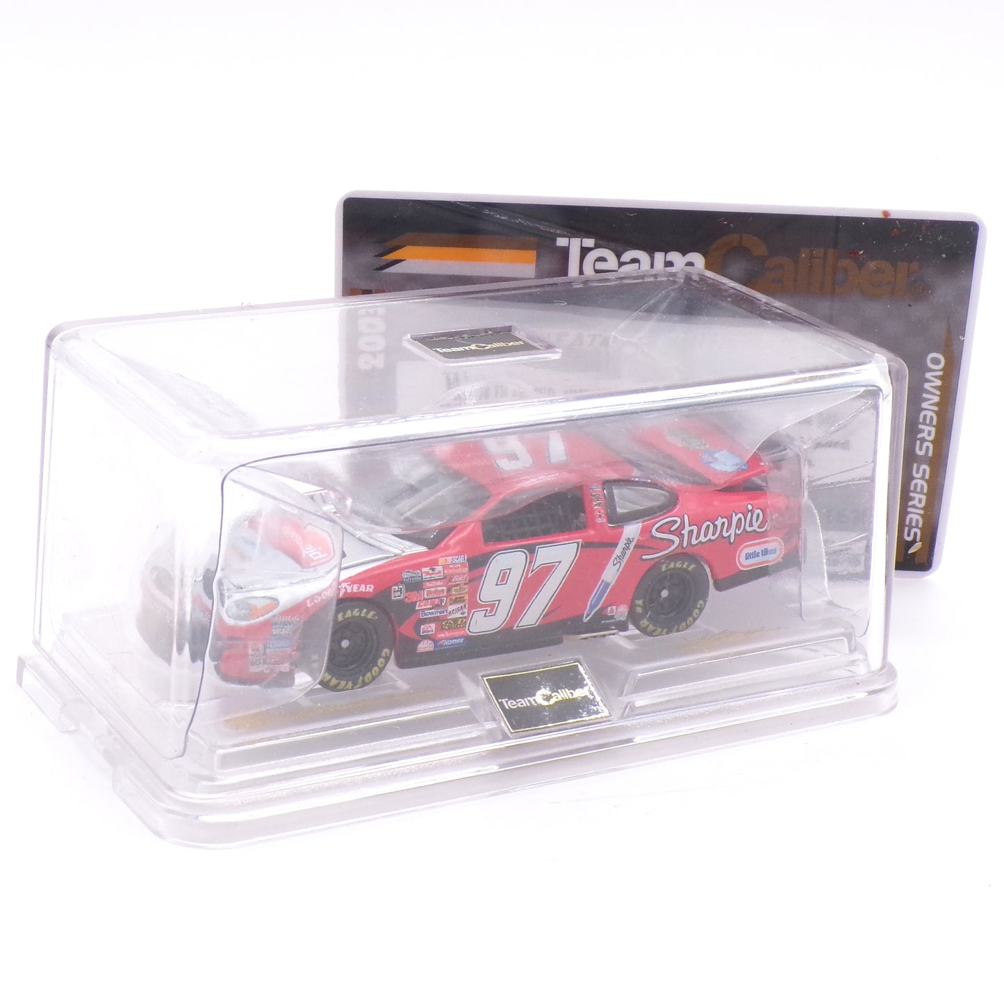 Numbered 2003 Team Caliber Kurt Busch #97 1:64 Scale Stock Car #/5004 w/COA