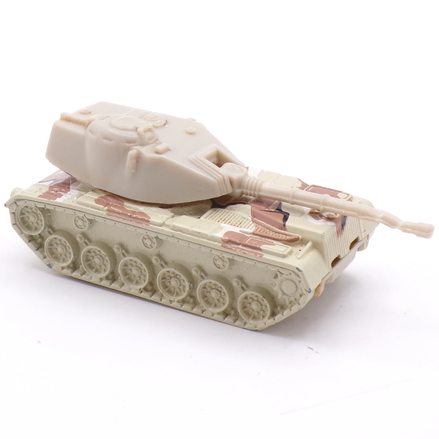 Hot Wheels 1974 US Army Tough Customer Sand Camo Tank Diecast Malaysia