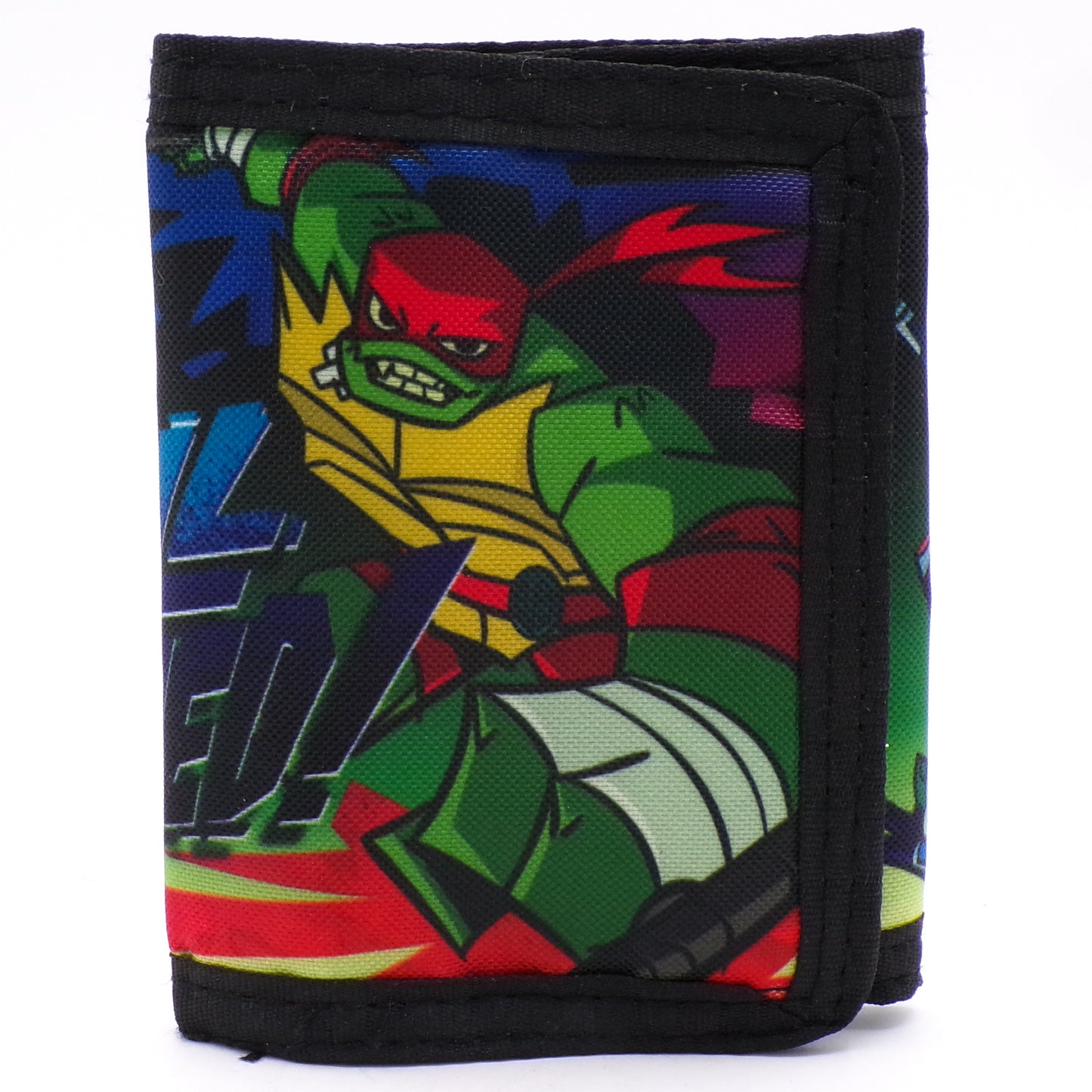 Classic Teenage Mutant Ninja Turtles TMNT Shell Shocked Velcro Bi-Fold Wallet