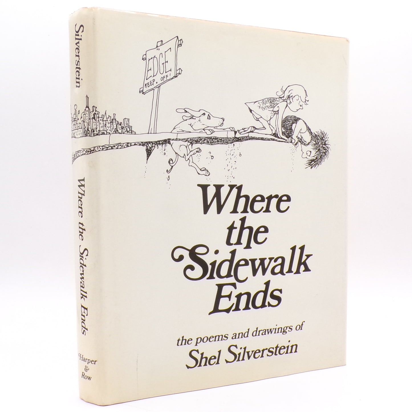 1974 Where the Sidewalk Ends Shel Silverstein 1st Edition HC w/DJ Book