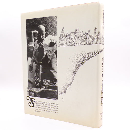 1974 Where the Sidewalk Ends Shel Silverstein 1st Edition HC w/DJ Book