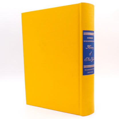 Mint 1940 D. Knickerbocker's History of New York Washington Irving HC w/Slip Cover