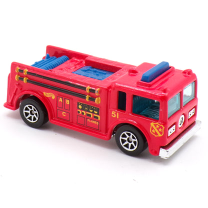 1976 Hot Wheels Chrome #51 Fire-Eater Diecast Fire Truck