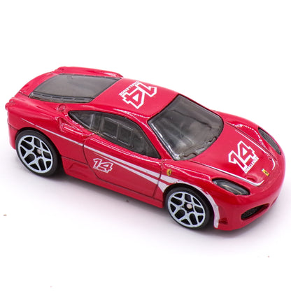 Red Hot Wheels Ferrari F430 Challenge #14 Die Cast Stock Car Malaysia