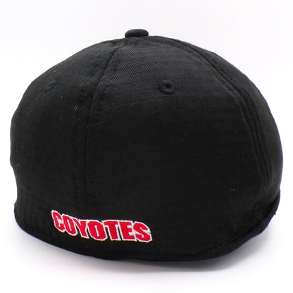 Black University of South Dakota Coyotes Fitted M/L New Era 39 Hat NWT
