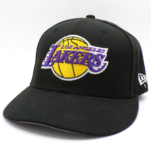 Classic Black Los Angeles Lakers New Era 9Fifty NBA Snapback Hat New