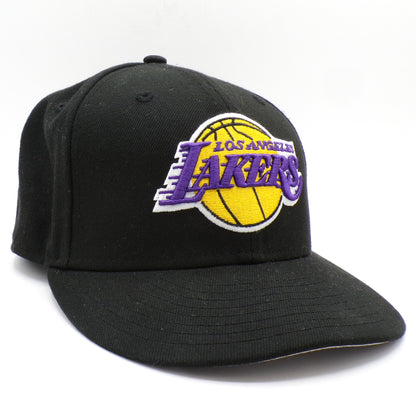 Classic Black Los Angeles Lakers New Era 9Fifty NBA Snapback Hat New