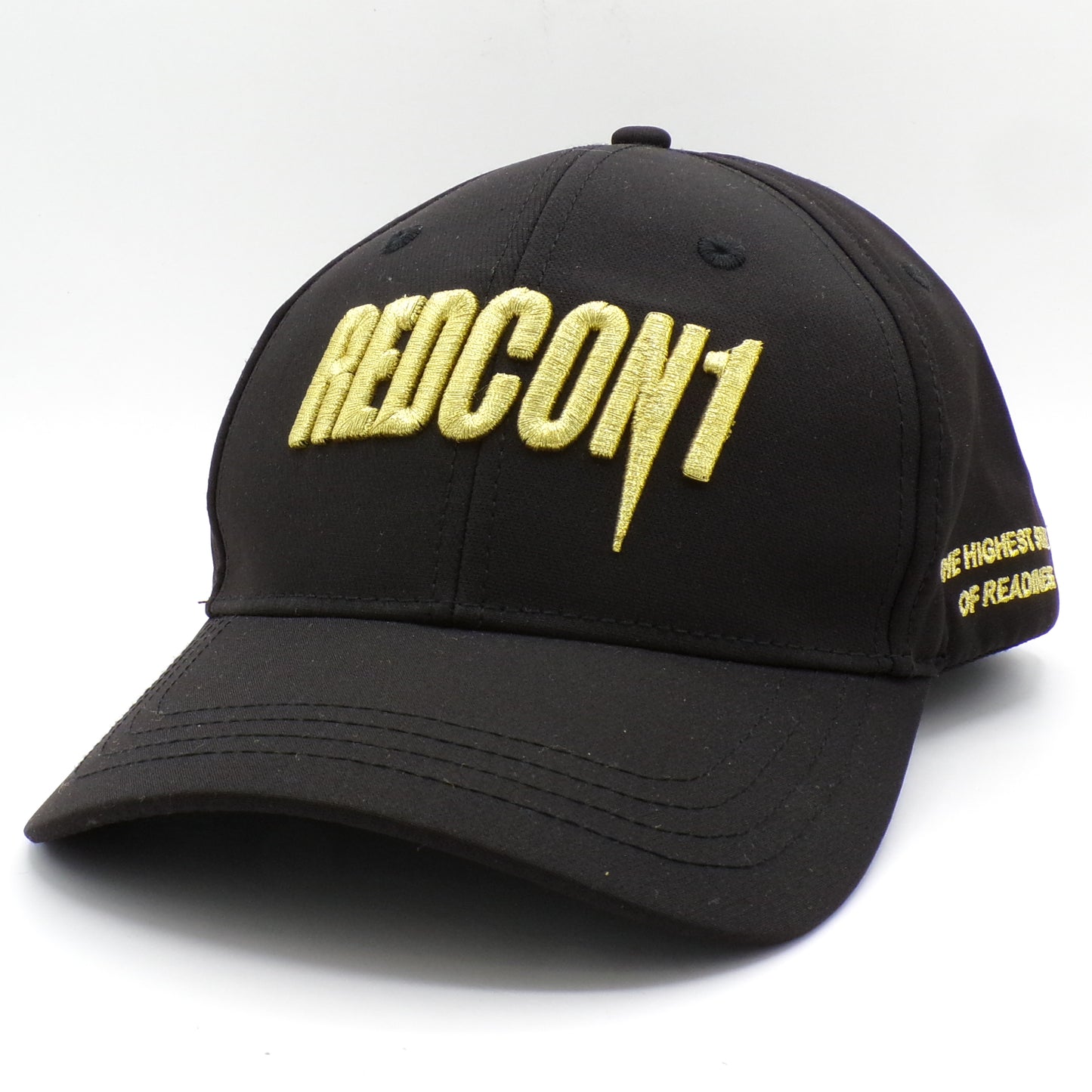 Black Redcon1 Highest State of Readiness 3D Puff Adjustable Snapback Hat New
