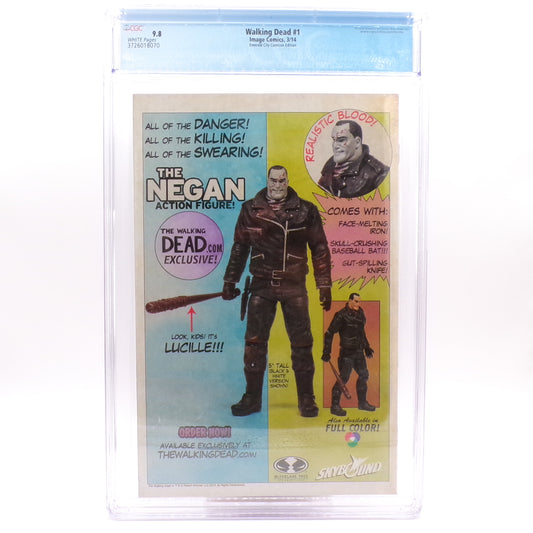 2013 The Walking Dead #1 Emerald City Comicon Edition Kirkman CGC 9.8 Comic Book