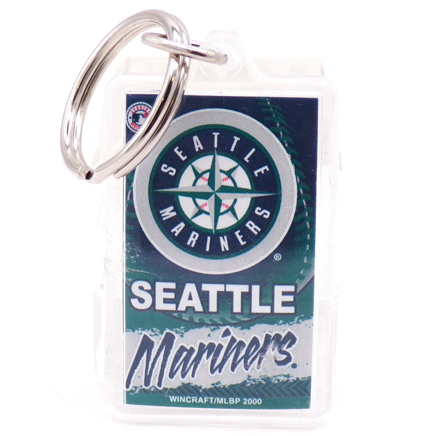 Vintage 2000 Seattle Mariners MLB Acrylic Key Ring Keychain
