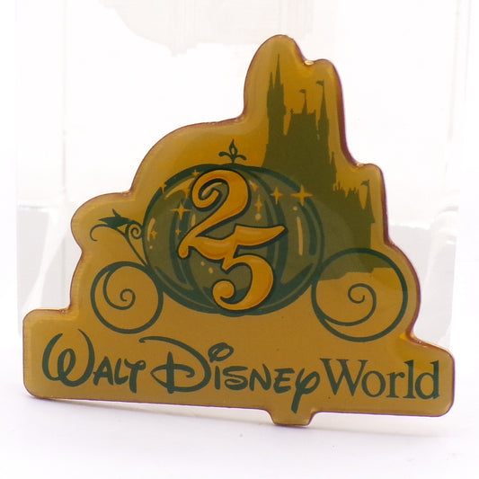 Vintage Walt Disney World 25th Anniversary Commemorative Trading Lapel Pin